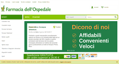 Desktop Screenshot of farmaciaospedale.com